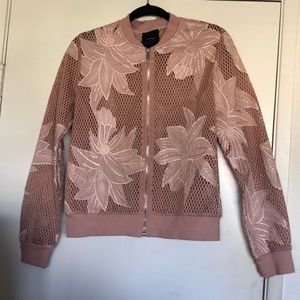 Rose mesh jacket